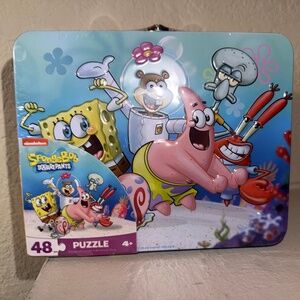 Sealed SpongeBob SquarePants Puzzle Lunch Box